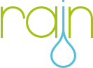 Logo Rain: Sistemi di irrigazione 